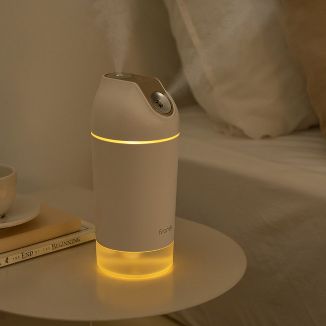 프롬비 더블미스트 무선 가습기 필터세트, 500ml 화이트