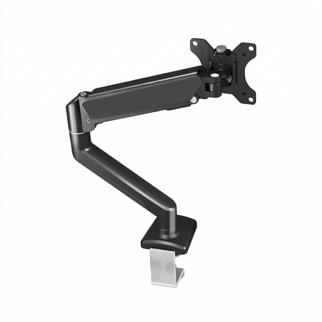 시그니프 모니터암 고급형 M1 모니터 거치대 고중량 360도 회전, 1개, 블랙