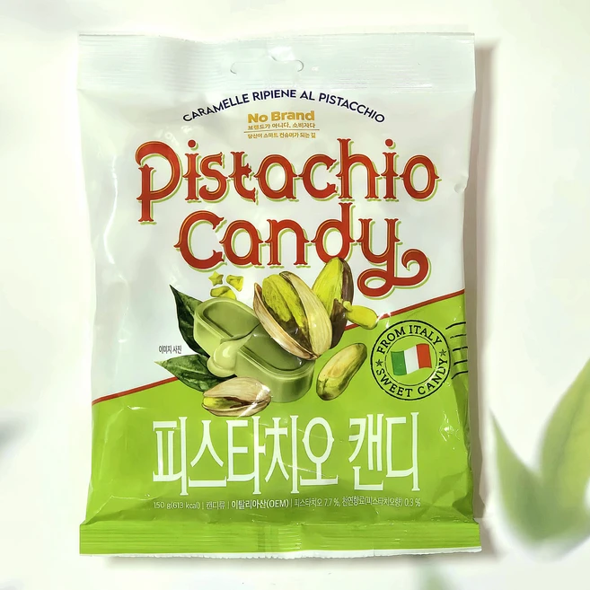 노브랜드 피스타치오 캔디, 2개, 150g - 쿠팡
