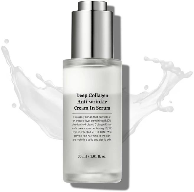 성분에디터 딥 콜라겐 안티 링클 크림 인 세럼, 30ml, 1개 - 쿠팡