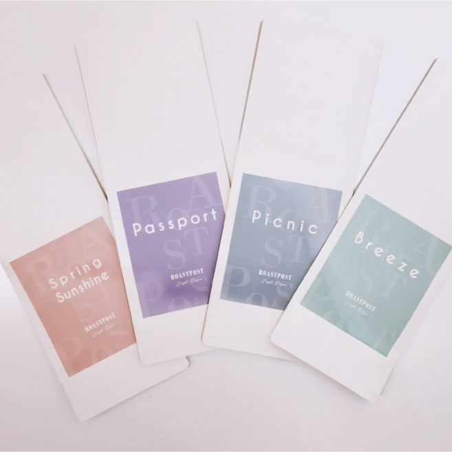 [원두 큐레이션] 소량 원두 샘플 스타터 세트, 1개, 20g, 프렌치프레스