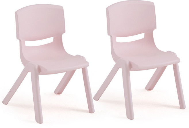 포블리스 토리니 유아동 의자, 핑크, 2개