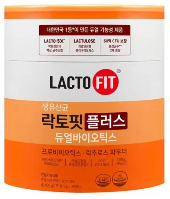 종근당건강 장을 위한 생 유산균19, 4개, 400g