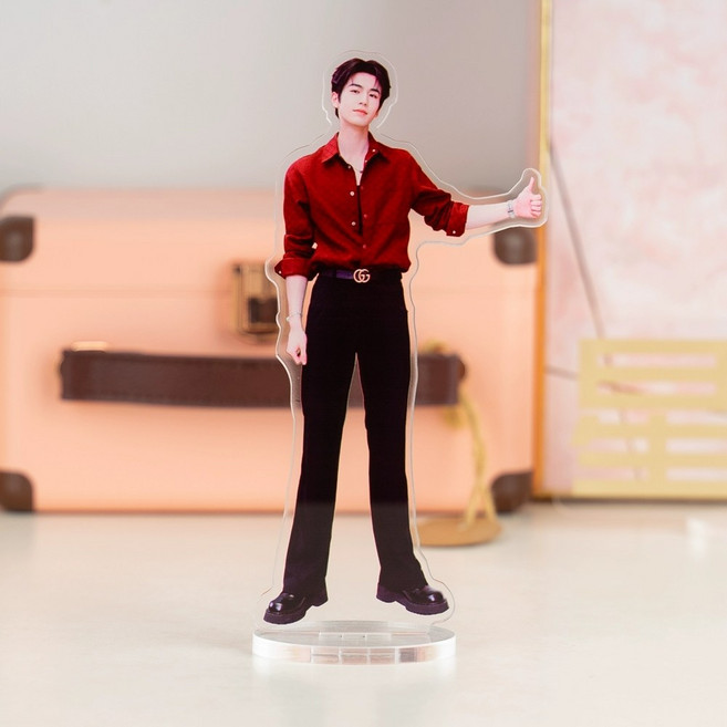 장릉혁 장링허 굿즈 아크릴스탠드 15cm 애니 앵도호박 중드, Q