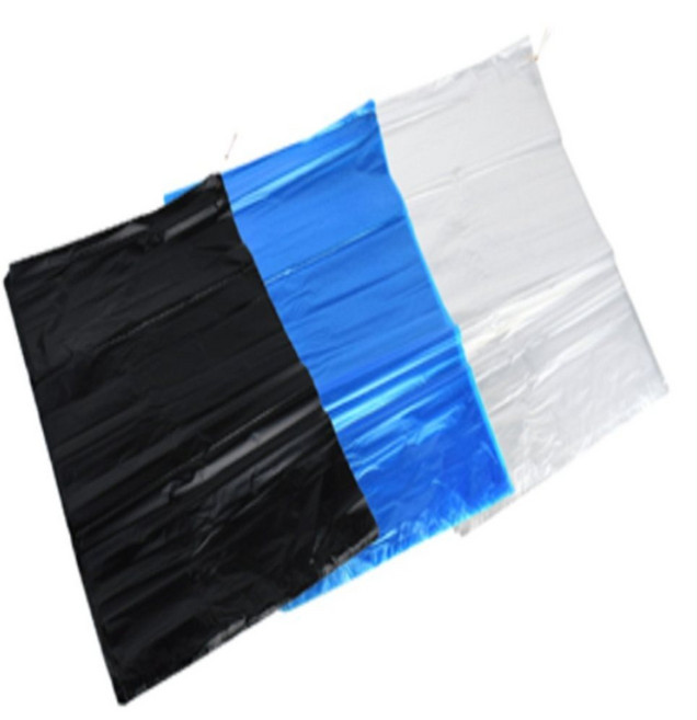 MOA 대형 시장 비닐봉투 도매 마트 대용량봉투 옷이사봉투, 청색