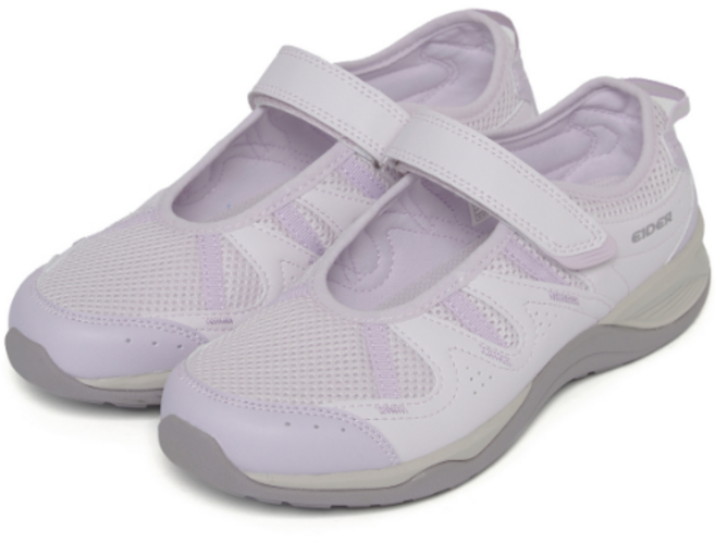 아이더(EIDER) 여성 데일리스타일 메리제인 메쉬갑피 통기성 우수 발등벨크로 안정적그립감 DWS25N83 제인 (V2)