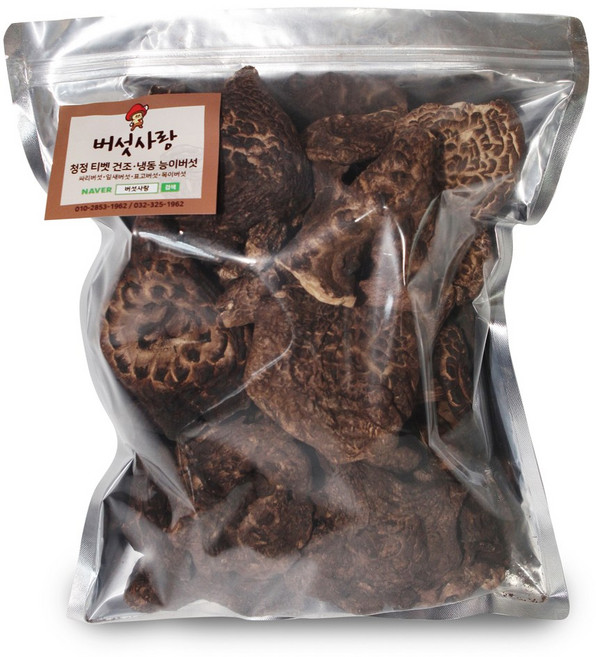[버섯사랑] 자연산 능이버섯 특품 건조A급 100g, 1개