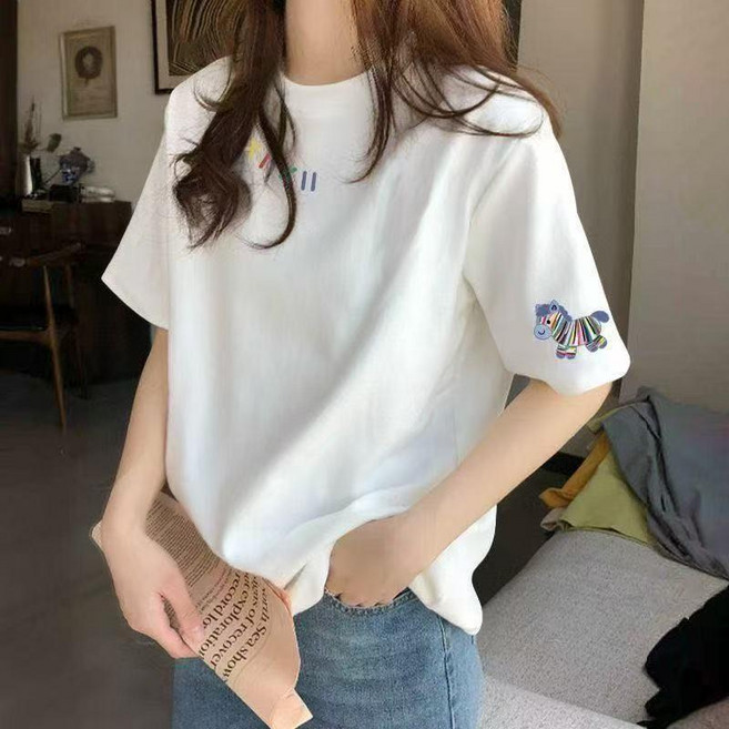 韓版純棉短袖T恤女