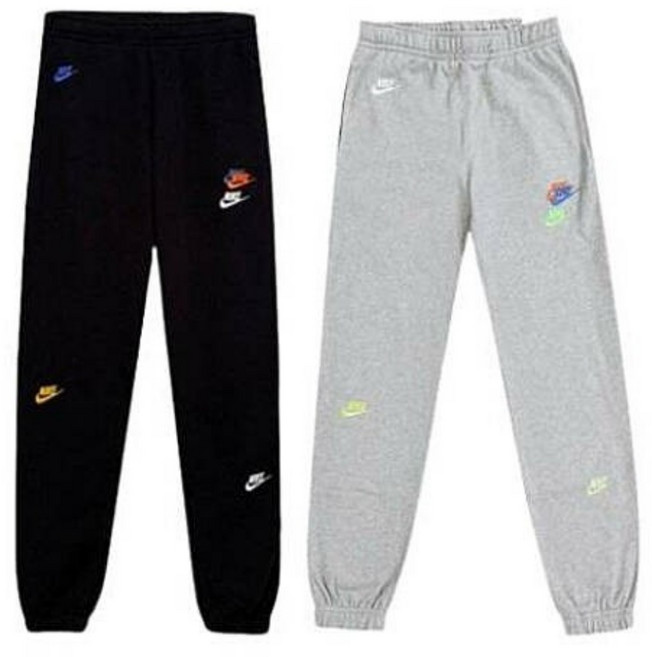 매장판매 나이키 조거팬츠 추리닝 프렌치테리 멀티로고 블랙 네이비 올아울렛