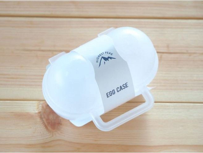 山道具屋 Highest Peak 日規輕巧雞蛋保護盒, 1個, 兩蛋保護盒