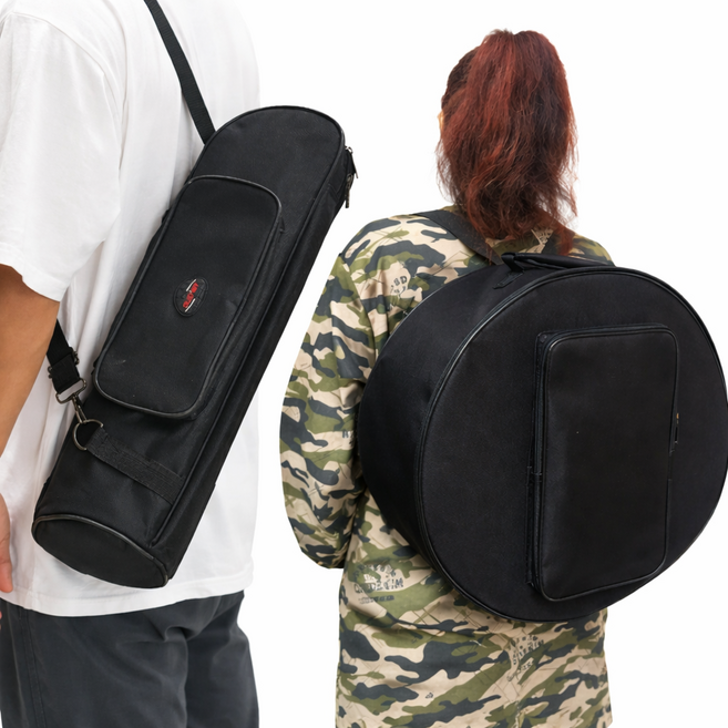 아이레노 스네어드럼 트럼펫 악기 가방 두툼한 패딩 충격 방지 휴대용 소프트 케이스, 1개