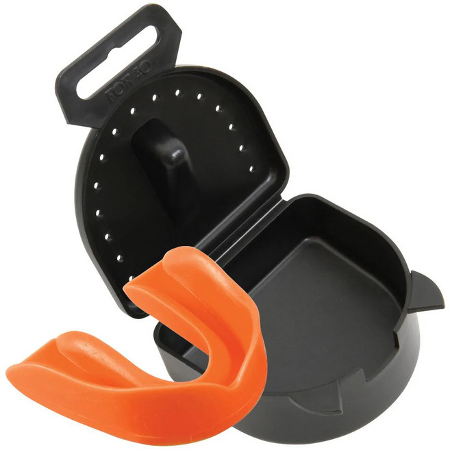 폭스40 마스터 마우스가드 케이스 포함, 오렌지, 1개