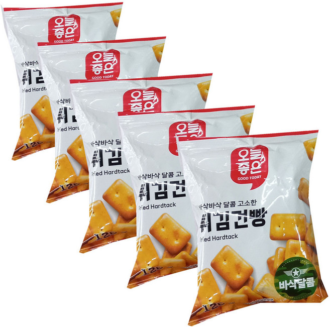 오늘좋은 튀김건빵, 5개, 120g