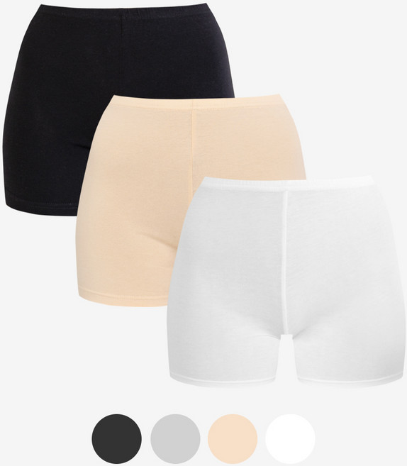 심플 속바지 3매세트 순면 빅사이즈 학생 교복속바지