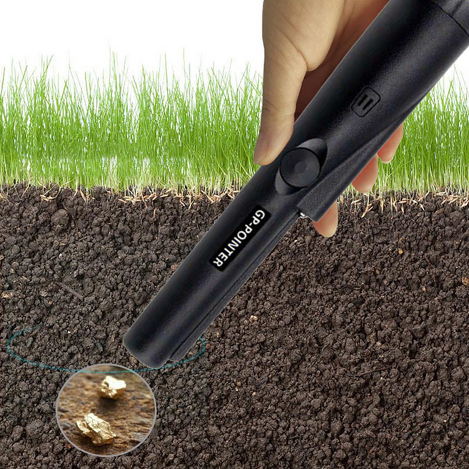 휴대용 미니 금속탐지기 사금채취 보물찾기, 1개