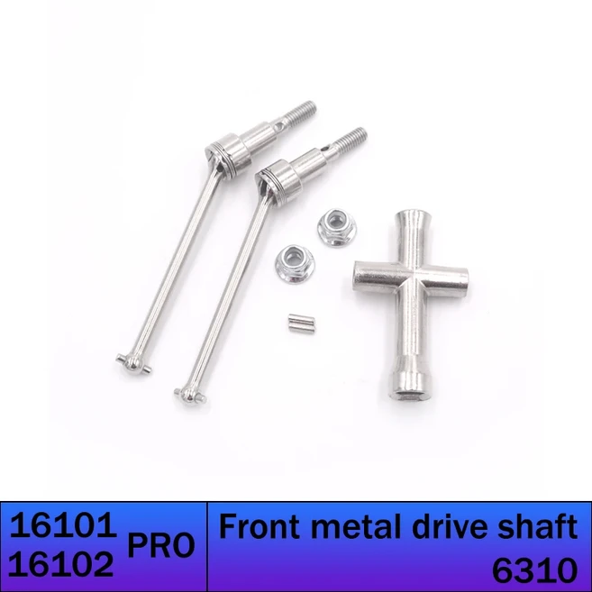 SG116PRO / SG116MAX /SCY 16101 16102 PRO RC 자동차 예비 부품 차동 드라이브 샤프트 수신기 섀시 범퍼, 10 6310