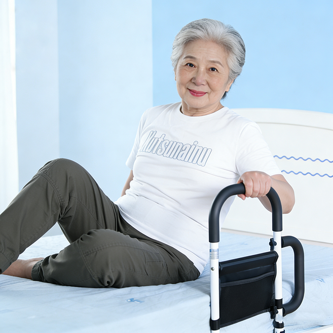 복나이트 침대가드 노인 침대 가드 낙상방지 침대가드 침대 안전가드 노인 안전 보조 손잡이, 1