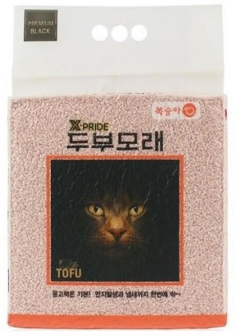 냄새 민감한 냥이 위한 복숭아향 모래 고양이변냄새, 4.2kg, 1개