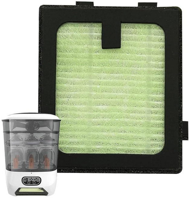 HEPA 필터 교체품 Baby Brezza 병 건조기 고급 및 Baby Brezza 병 와셔 프로와 호환, 1PCS