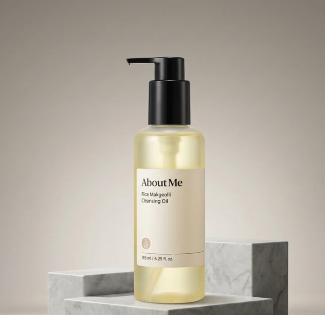 어바웃미 쌀 막걸리 클렌징 오일, 195ml, 1개 - 쿠팡