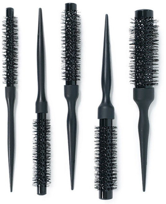 루시피 미니 롤 헤어 브러쉬 1호~5호, 1개