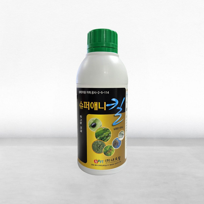 식물살충제 응애 진딧물 총채벌레 친환경 식물 살충제 슈퍼애니킬, 250ml, 1개