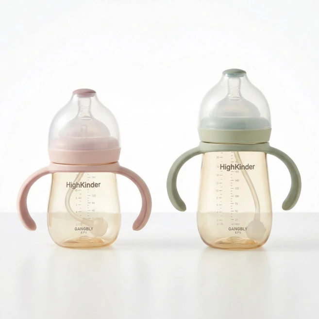 강블리라이프 하이킨더 멀티젖병, 세이지그린, 280ml, 1개 - 쿠팡