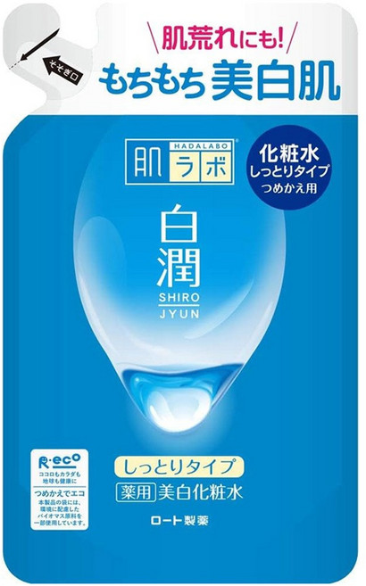 하다라보 시로준 화장수 모이스트 타입 리필용, 1개, 170ml