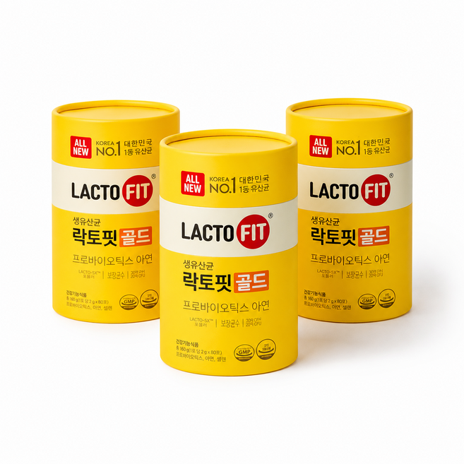 종근당건강 락토핏 생유산균 골드, 2g, 150개