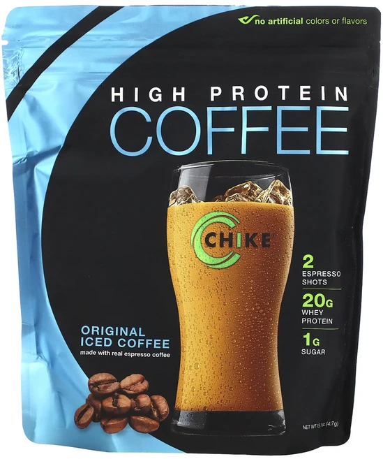 몸관리하세요 겨울입니다 Chike Nutrition 하이 프로틴 아이스 커피 오리지널 427g(15.1oz) 특별관리진행, ChikeNutrition하이프로틴아이스커피오리지널42, 427g, 1 - 쿠팡
