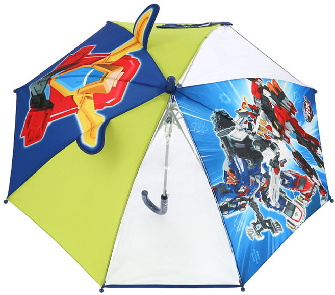 헬로카봇15 잘보여47 페이스입체 우산 아동 어린이 안전살대 유치원 장우산