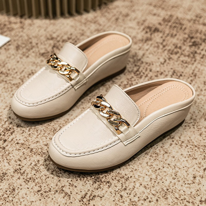 꽃소담 가벼운 발편한 키높이 블로퍼 슬리퍼 210-250 5cm HZHF24