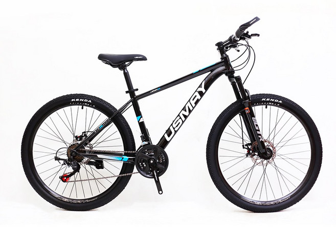 SPORTONE U25 LITE 26吋21速碟煞山地車搭配牛角把握煞變一體變速器讓騎乘者輕鬆克服坡道地形的運動通勤2, 亮黑, 1個