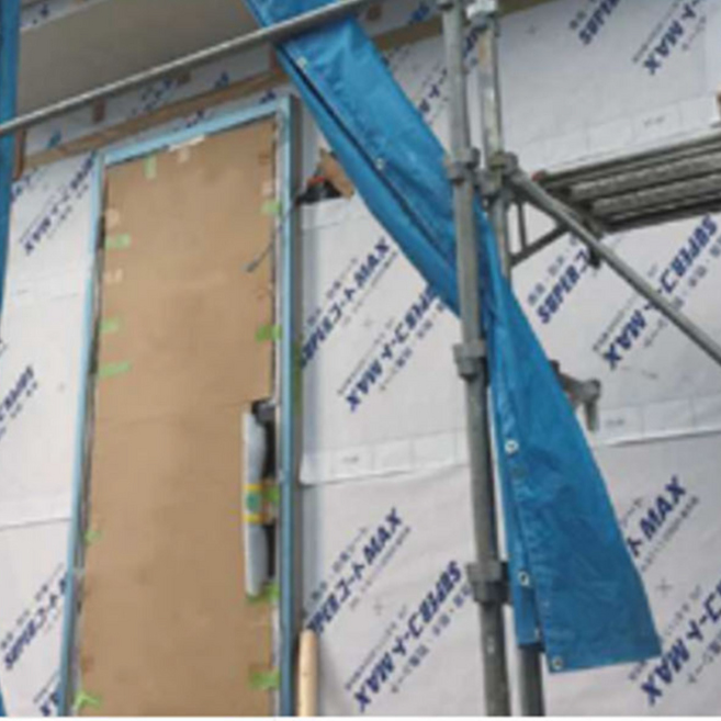 투습성 방수시트 지붕 건물 외벽 공사 시공 부직포 방수지 시트, 1Mx50M(1롤)