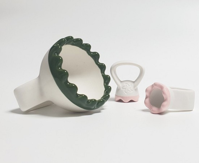 휠로스테라피 동안얼굴 집중 관리 핑크백토웨이브2개 그린백토웨이브1개, 없음