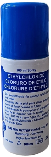 콜드 냉각 스포츠 스프레이 독일 와리액티브 월터리터 에틸클로라이드 의료용 저온기 100ml 근육 경련 타박상 염좌, 1개, 1개입 - 쿠팡