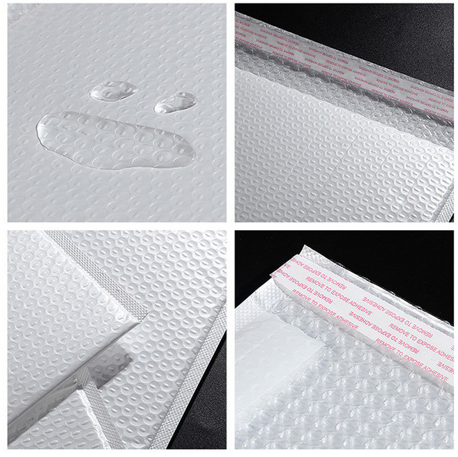 뽁뽁이 택배포장 안전에어 봉투 화이트, 50개