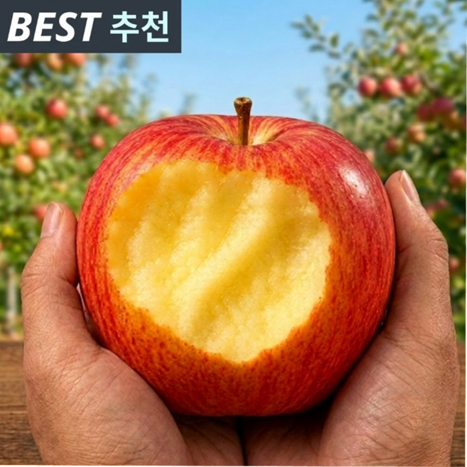 [재구매율1위] 초특가 고당도 부사 사과, 1박스, 3kg