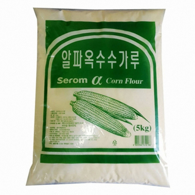 새롬푸드 알파 옥수수가루, 5kg, 1개