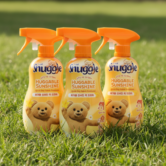 스너글 섬유탈취제 허거블선샤인 퀵드라이 470mll 3개