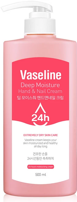 시투와이 바세린 24h 딥 모이스춰 핸드앤네일 크림, 500ml, 1개 - 쿠팡
