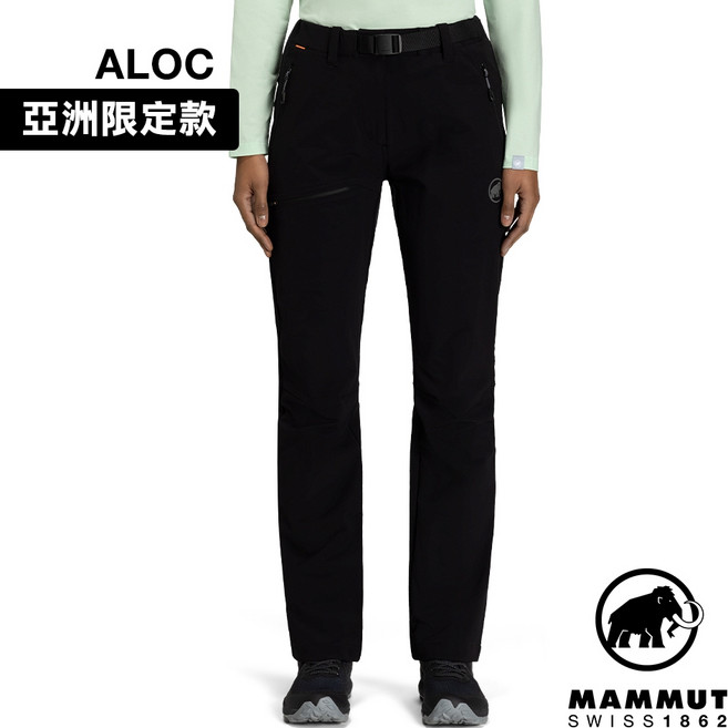 MAMMUT長毛象 Yadkin 2.0 SO Pants AF 女款日系彈性防潑水長褲 戶外休閒長褲