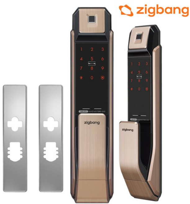 직방도어락 셀프시공[직방] 프리미엄 푸시풀 지문인식 디지털도어락 SHP-P71+보강판, 직방도어락 셀프시공[직방] 프리미엄 푸시풀 지문인식 디