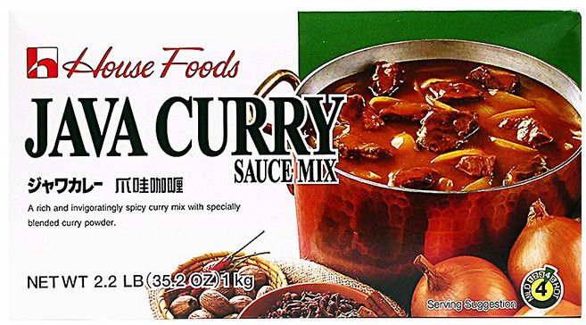 하우스식품 카레, 1kg, 1개