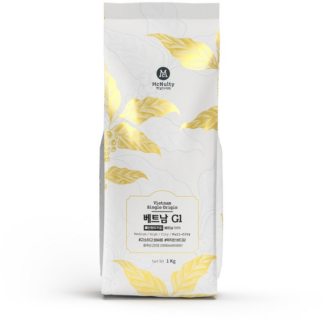 베트남 G1 싱글오리진 원두 1kg, 1개