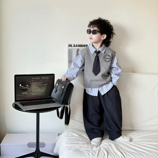 아동용 아카데미스쿨보이 4종 세트