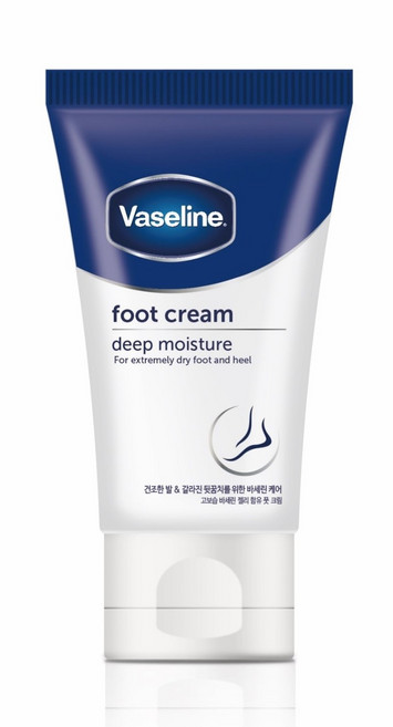 바세린 딥 모이스처 풋크림, 1개입, 1개, 55g