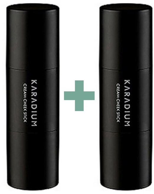 카라디움 크림 치크 스틱 8g, 1+1 쉐이딩, 3개