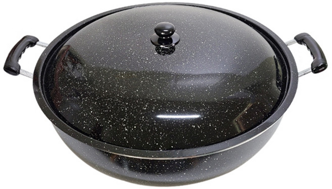 우성 튀김솥 튀김팬 28cm~60cm 은향균 마블코팅, 우성튀김솥38cm, 1개