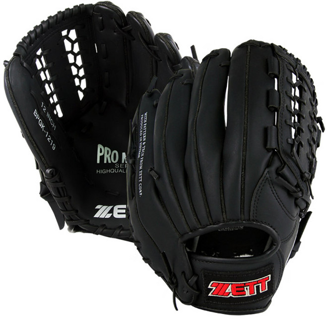 제트 합피 야구글러브 11.5인치 BPGK-EBK115 사은품 야구공, 블랙, 1개